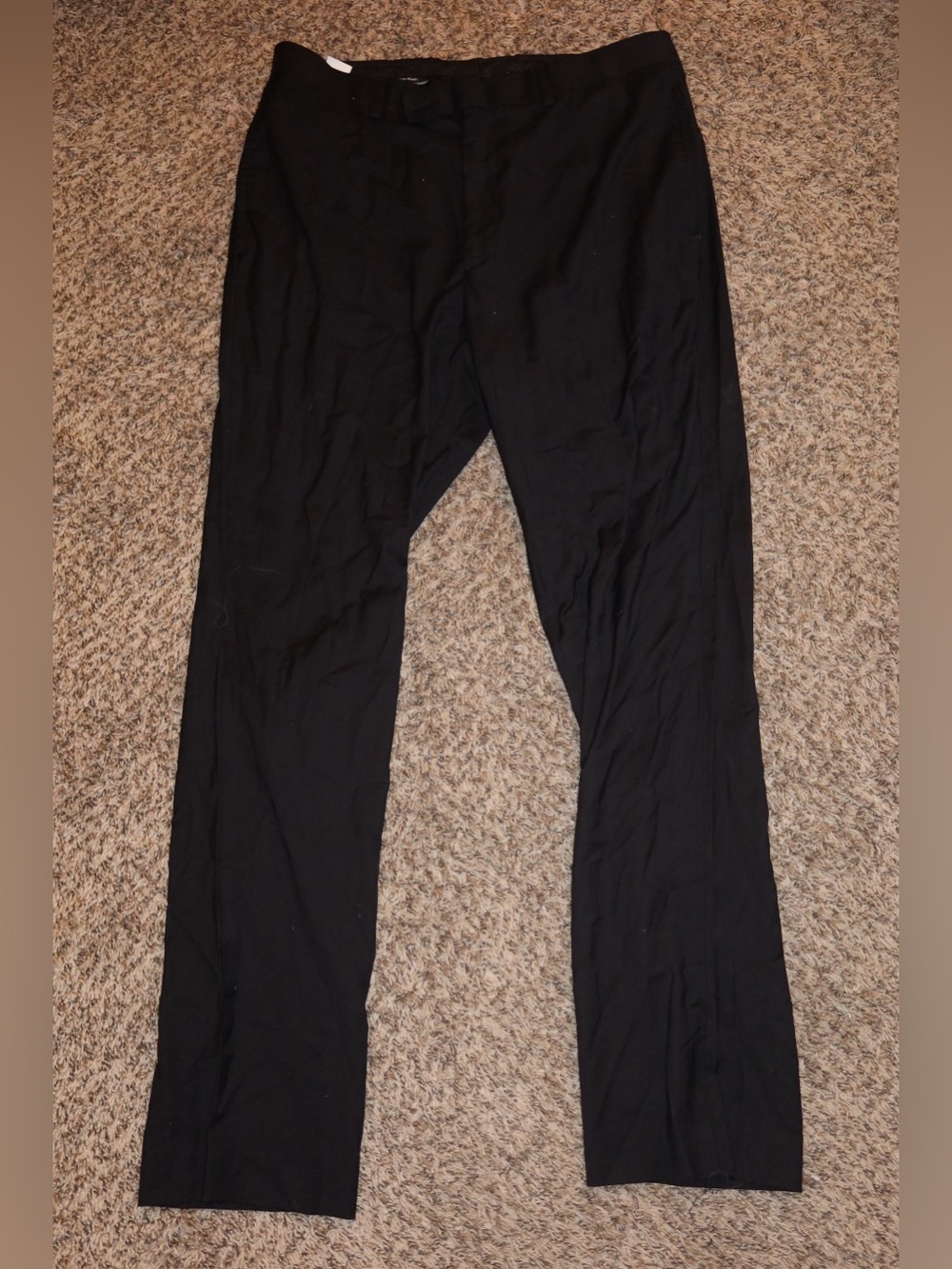 Calvin Klein Men's Black Dress Slacks